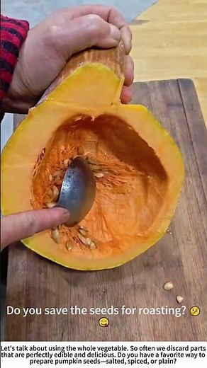 The Heart of the Pumpkin: Cleaning Out for Cooking 🥄🎃