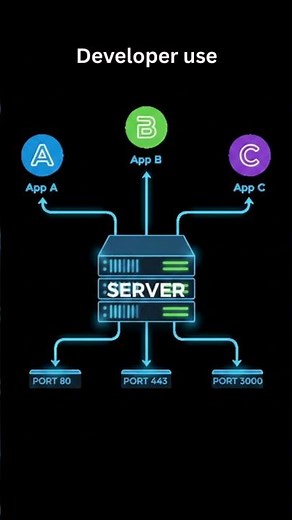 Networking Ports Explained in 30s.