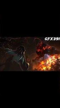 Muzan’s Final Destruction 💥 | The Blast That Ended Everything | Demon Slayer 4K #shorts