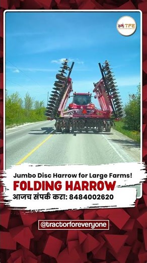 This Is What A Powerful Harrow Looks Like!