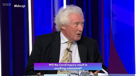 “Why are they spending public money on litigation which they know they are likely to lose?" Former Supreme Court judge Lord Sumption says the government’s legal case over Covid Inquiry WhatsApp messages is “completely indefensible” | BBC Question Time