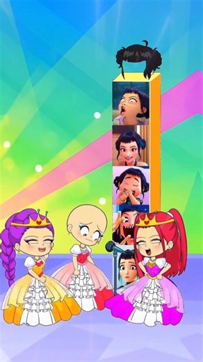Gacha Face Challenge 😂 Who Will Win? | Funny Gacha Animation Shorts