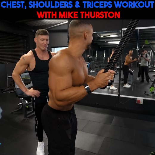 33K views · 236 reactions | Chest, Shoulders & Triceps Workout with Mike Thurston!  | Mattdoesfitness | Facebook