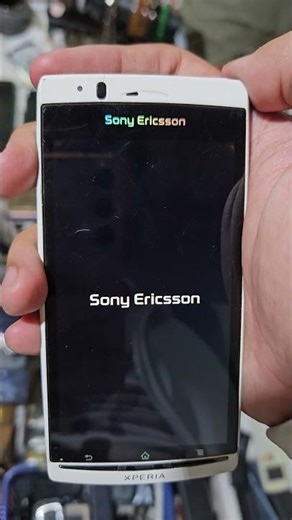 Sony Ericsson Xperia Arc S startup & shutdown! #fleamarket #shorts