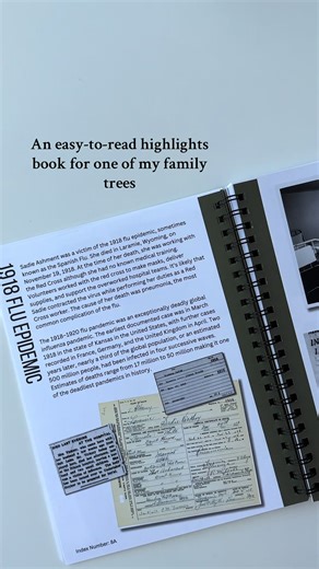 You can make more than one book about your family tree. This is the 4th or 5th book I’ve made for this family line. #familyhistory #genealogy #grandparents #ancestry #ancestors