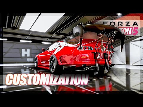 Forza Horizon 5 - Toyota Supra Customization! (New Body Kit, Wheels, More)