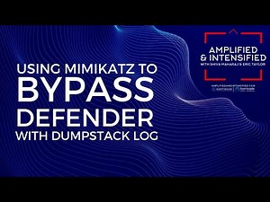 POC - Bypassing Defender with DumpStack log and Mimikatz