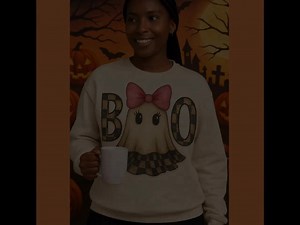 Checkerboard BOO Ghost PNG: Pink Bow, Grunge Halloween Clipart (digital Download) - Etsy