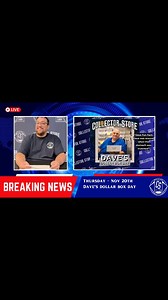 Here's what's going on at The Collector Store this week. Dont forget Dave's Dollar Day is a week early. | The Collector Store LLC
