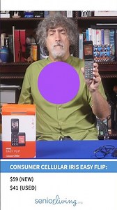How Cheap is the Iris Easy Flip Phone, A Great Phone for Seniors?