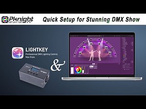 Lightkey Connects to Pknight Artnet Node CR011R