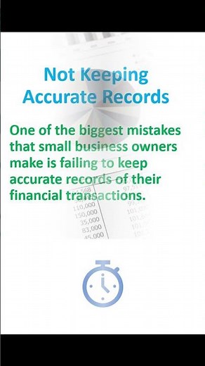 5 common bookkeeping mistakes to avoid to Keep accurate Record