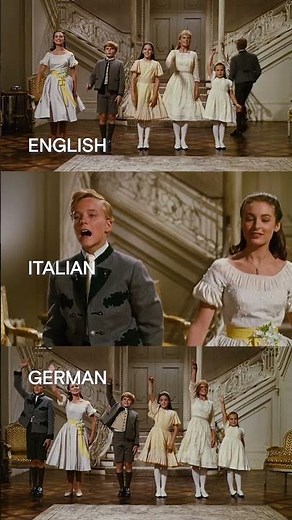 "So Long, Farewell" in English, Italian and German
