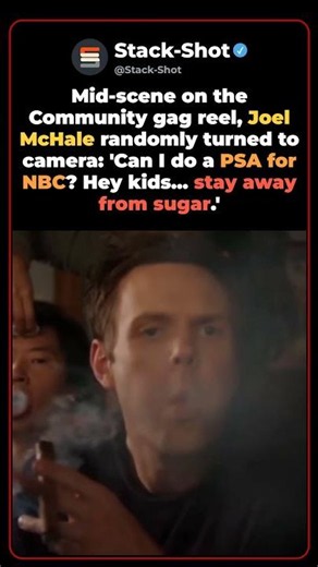 Joel McHale Has A PSA 😂