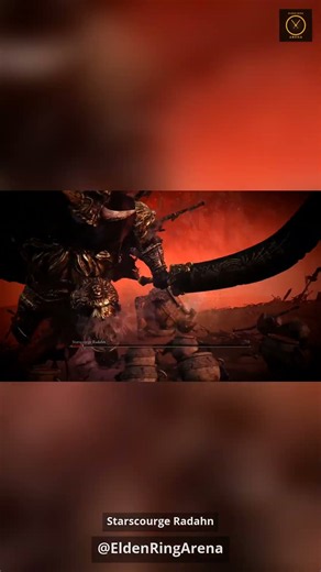 Starscourge Radahn | Elden Ring Boss Battle #Shorts