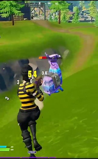 Epic Fortnite Battle with Unique Characters and Weapons