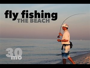Fly Fishing the Beach | Jack Crevalle & Ladyfish | Fort Pickens State Park Florida