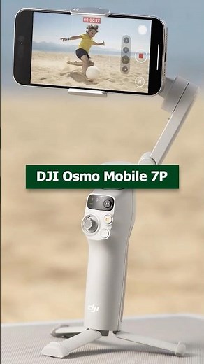 The perfect mobile gimbal stabilizer (DJI Osmo Mobile 7P) #gimbal #mobilegimbal