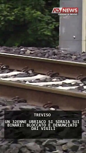 DRUNK 32-YEAR-OLD LIES DOWN ON THE TRACKS: STOPPED AND CHARGED BY POLICE | 07/28/2026