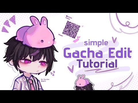•Simple Gacha Edit Tutorial• || Gacha Tutorial