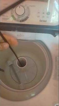 How to remove the agitator from the washing machine / it's not always easy.