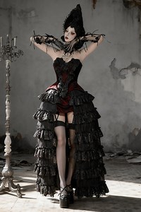 Crimson Gothic Velvet Corset Dress, Victorian Baroque Gown for Christmas Ball, Holiday Gala & New Year Masquerade, Gift for Her - Etsy UK