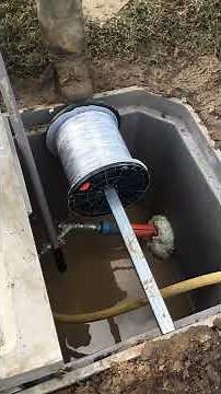 Blowing string in 2”Conduit For Fiber Optic Cable