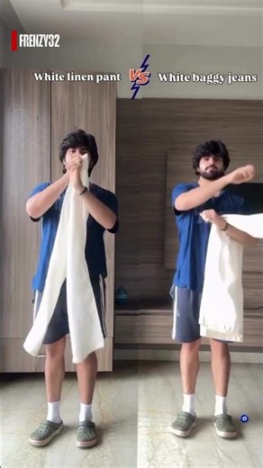 Linen vs Jeans 🔥 #fashion #outfit #jeans #denim #linen #mensstyle #mensfashion #ootd