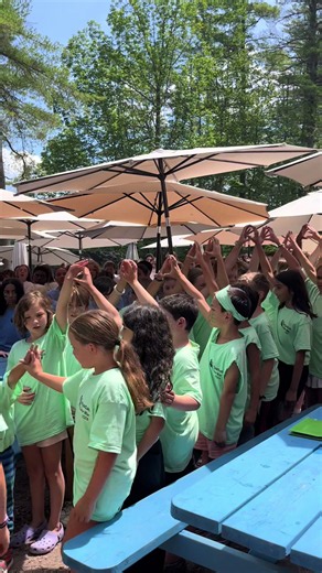 Color war 2026 has officially kicked off! 💙💚❤️🤍 A camp wide competition that brings out spirit, strength and sportsmanship! #maine #summer #summercamp #camp #foryou who do you think is going to win?