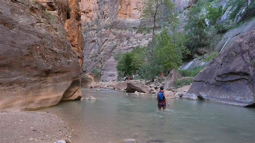 Zion’s Narrows - Where Rivers Carve Giant Walls