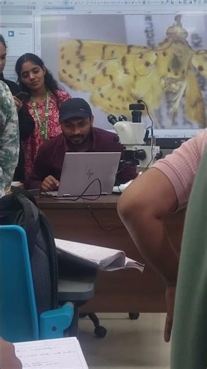 Entomology practical class of IARI Assam Campus ❄️ microscope 🔬 insects 🐛🦋🐞🐝 IARI Delhi 🥶 IARI