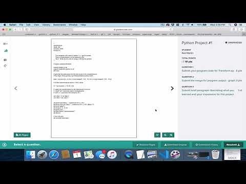 Gradescope Assignment Submission