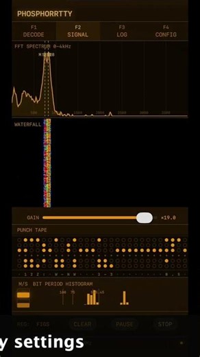 Short 147.3 kHz Pinneberg Marine Weather decoded