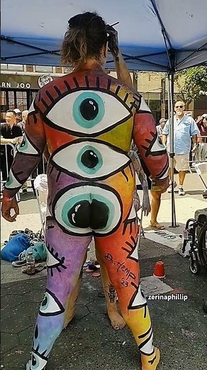 Final Play: The Last NYC Bodypainting Day! 🖌️