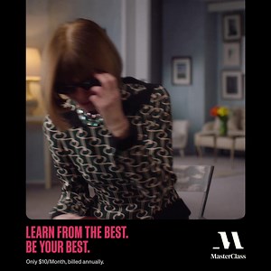 Learn from the best—for less. 180 instructors. Thousands of lessons. Unlimited access. Now starting at only $10/month, billed annually. | MasterClass