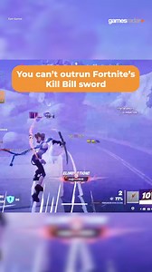 18K views · 18 reactions | You can’t outrun Fortnite’s Kill Bill sword ⚔️ #fortnite #killbill #multiplayer | GamesRadar+ | Facebook
