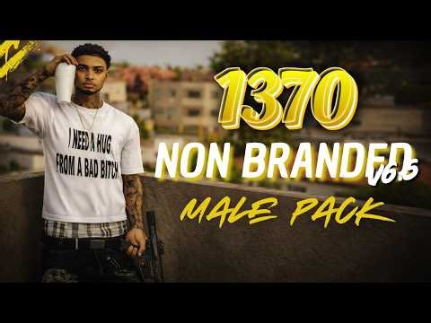 FiveM Male Clothing Pack V6.5 | Realistic RP Outfits (Non-Branded) | 1370 Modding