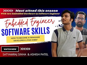How to become a Firmware Engineer | Skills Required | Embedded Software Engineer