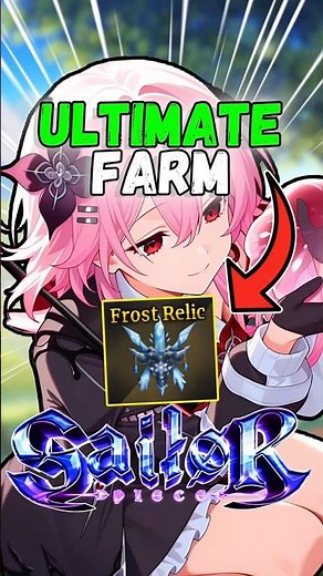 BEST *Frost Relic* Farm In Sailor Piece!
