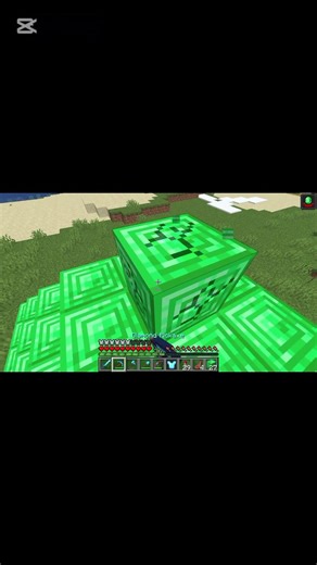 Minecraft Emerald Beacon Complete in Survival world