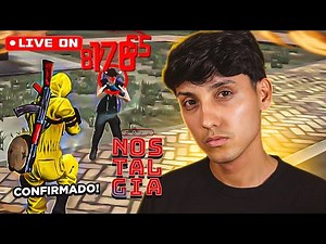 LIVE ON 🔴 SOLO x SQUAD + ESTOU CONFIRMADO CAMP NOSTALGIA 2 🔥FREE FIRE AO VIVO 👻 ONEXT 👻