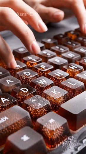1.3K views | Typing on ice-cold Coca Cola keys who knew ASMR could fizz like this? #asmrsounds #oddlysatisfying #viral #feed #CocaCola | Chill Whisper by AI | Facebook