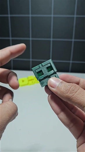 Minecraft Slime Fidget Clicker #3dprinting #fidget #minecraft