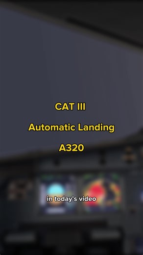 CAT III Automatic Landing for Airbus A320 #msfs #msfs2020 #A320 #microsoftflightsimulator2020