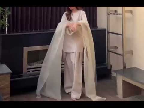 Trendy farshi shalwar dress design for girls