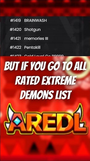 THE EASIEST EXTREME DEMON IN GEOMETRY DASH!😈🔥😱💀 #geometrydash #gd #shorts