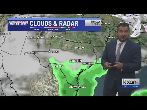 Cold front arrives bringing strong winds | Dec 10 KXAN weather update