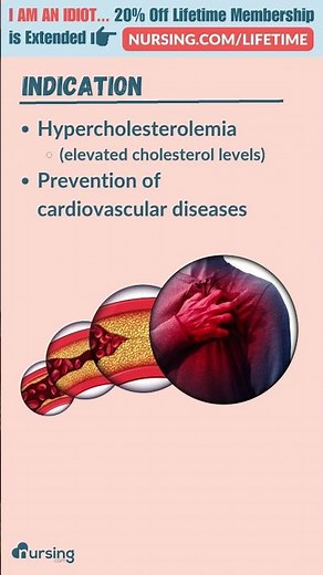 Understanding Atorvastatin💊 - Drug Info for Nursing Students