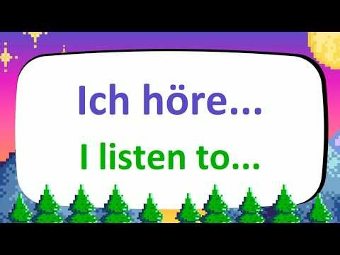 Learn 70 BASIC German Sentence Patterns with 350 Practice Sentences!