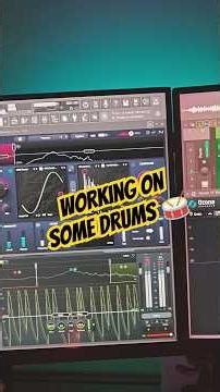 Working on some drums 🥁